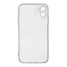 Ultra - dunne transparante TPU hoes met precieze uitsparingen voor iPhone 11 transparant