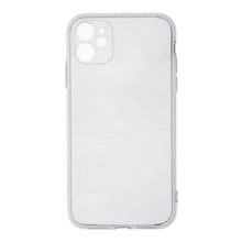 Ultra - dunne transparante TPU hoes met precieze uitsparingen voor iPhone 11 transparant