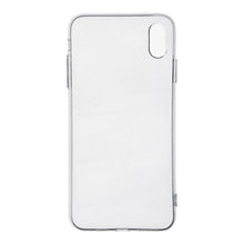 Ultra - dunne Transparante TPU Hoes voor iPhone XS Max