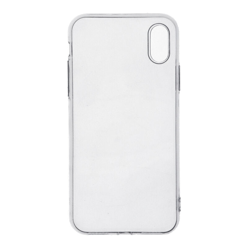 Ultra - dunne transparante TPU hoes voor iPhone X/XS transparant