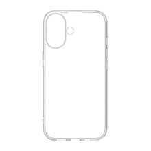 Ultradunne TPU achterkant voor iPhone 17 transparant