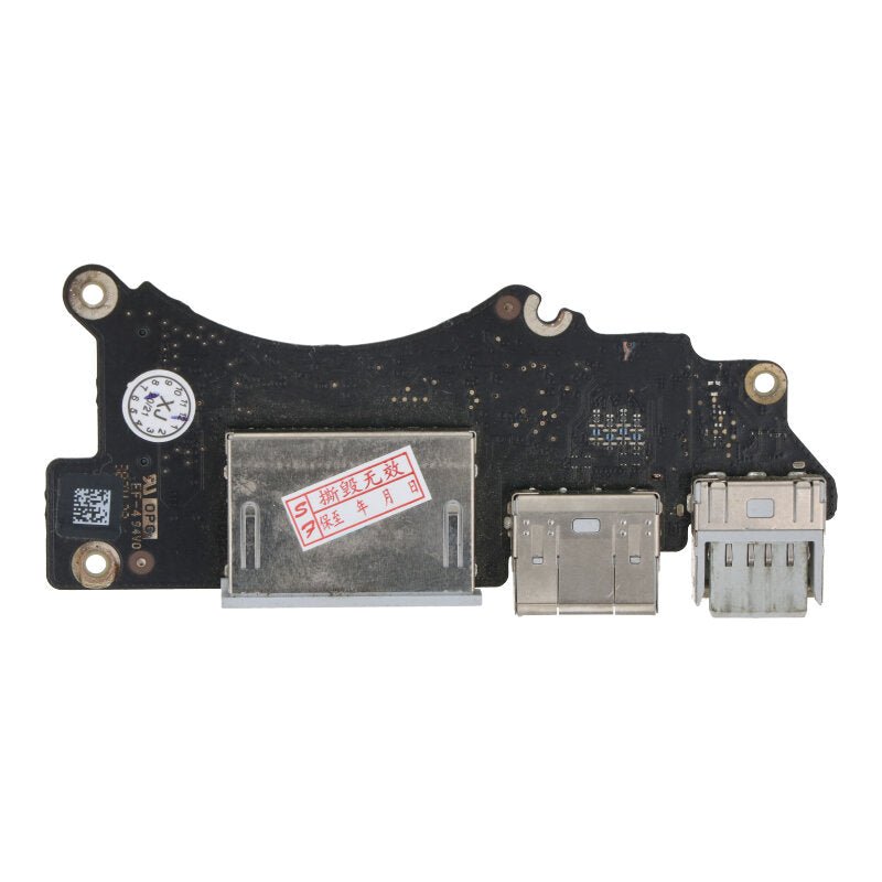 USB Board voor MacBook Retina Pro 15.4" A1398 2012 - 2013 Origineel
