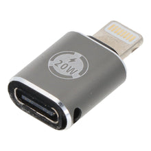 USB - C (Female) naar Lightning (Male) 20W PD Sneloplader Rechte Adapter