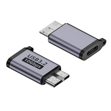 USB - C (Female) naar Micro - B (Male) 10Gbps Super Speed Data Sync Adapter