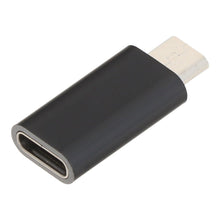USB - C (Female) naar Micro USB (Male) Adapter Zwart