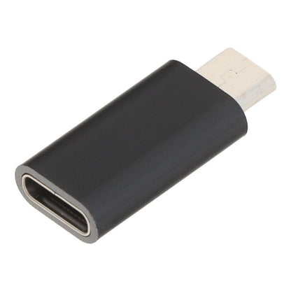 USB - C (Female) naar Micro USB (Male) Adapter Zwart