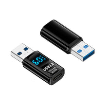 USB - C (Female) naar USB (Male) 36W 10Gbps digitale display oplaadadapter zwart