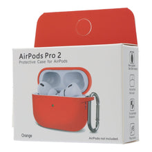 Valbestendig siliconen verdikte oordopjeshoes voor AirPods Pro 2nd oranje