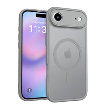 Verbeterd Cameragat huidgevoel magnetische valbestendige hoes voor iPhone 17 Air grijs