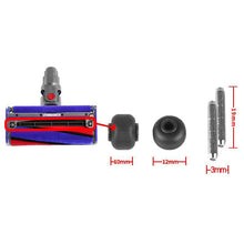 Verbrede rollers + assen set voor Dyson V6/V7/V8/V10 Origineel 98% nieuw