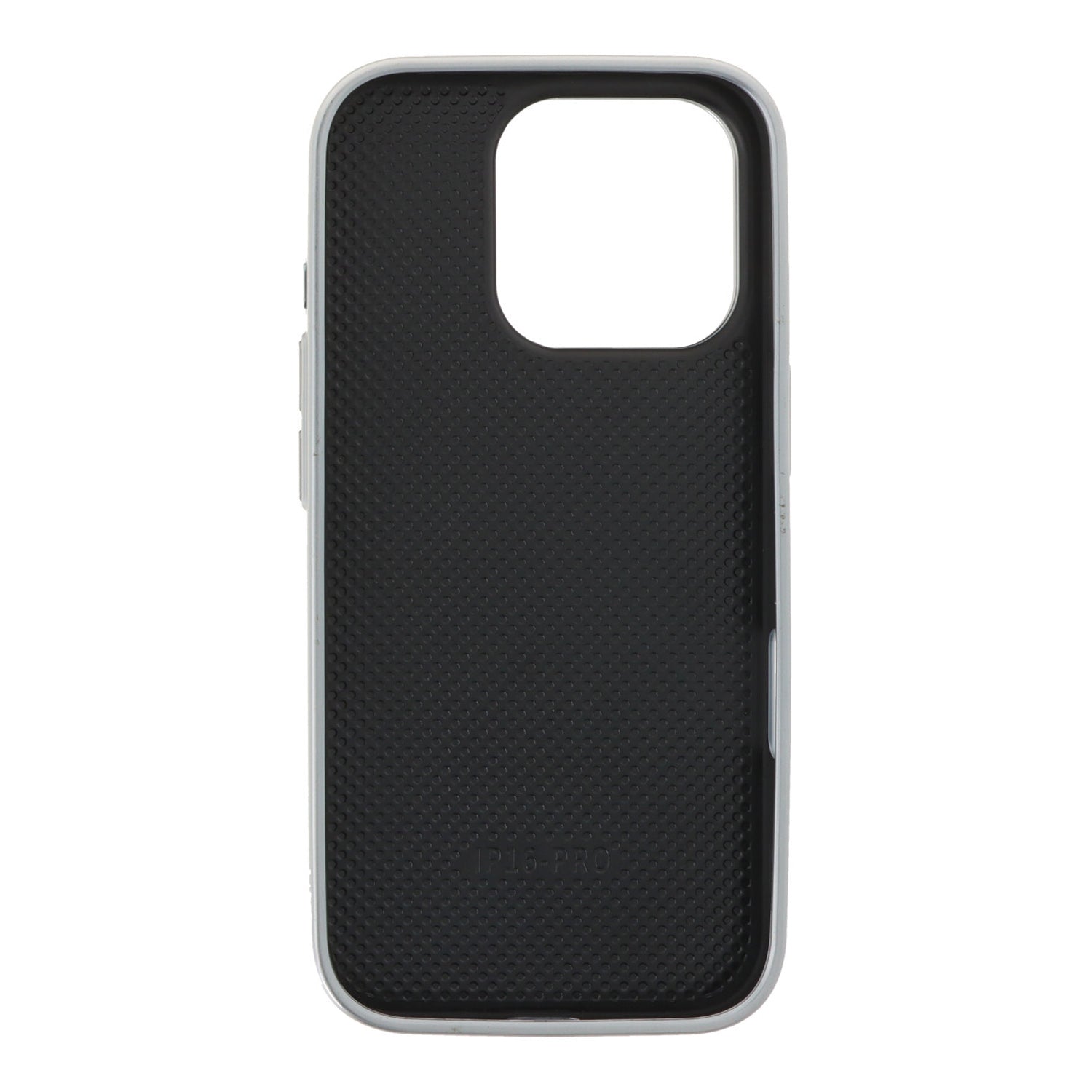 Vloeibare Metaal Look Magneet Hoesje voor iPhone 16 Pro Zilver