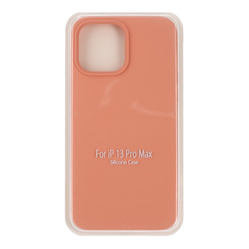 Volledig effen kleur vloeibare siliconen hoes voor iPhone 13 Pro Max Hitomi