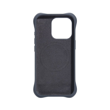 Volledig pure kleur MagSafe liquid silicone ripple hoesje met aangepaste zijtoets gaten voor iPhone 16 zwart