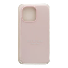 Volledig puur kleur vloeibare siliconen hoes zonder logo voor iPhone 15 Pro Max roze