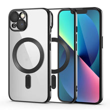 Volledige beplating frame hoes voor iPhone 13 zwart
