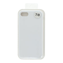 Volledige dekking siliconen hoes voor iPhone 7/8/SE 2020 Wit zonder logo
