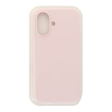 Volledige effen kleur vloeibare siliconen hoes zonder logo voor iPhone 17 roze