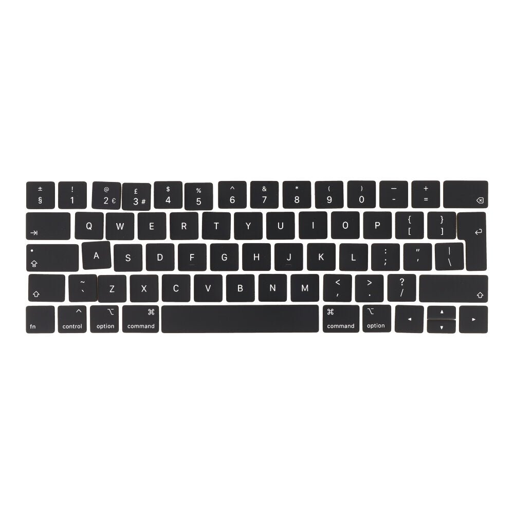 Volledige toetsenbord keycaps voor Macbook Pro Retina 15" A1990 UK versie zwart origineel
