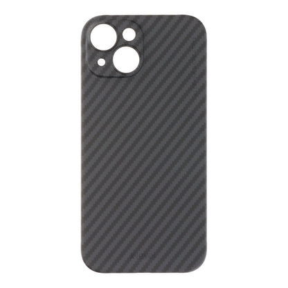 X - level nanofiber magnetische hoes voor iPhone 15 zwart