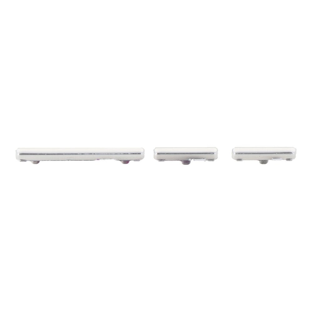 Zijtoetsen voor Samsung Galaxy S10/S10 Plus Wit Origineel 3 stuks in één set